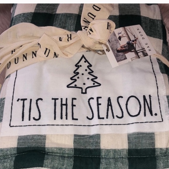 Rae Dunn Buffalo Plaid sherpa throw blanket - Picture 3 of 4